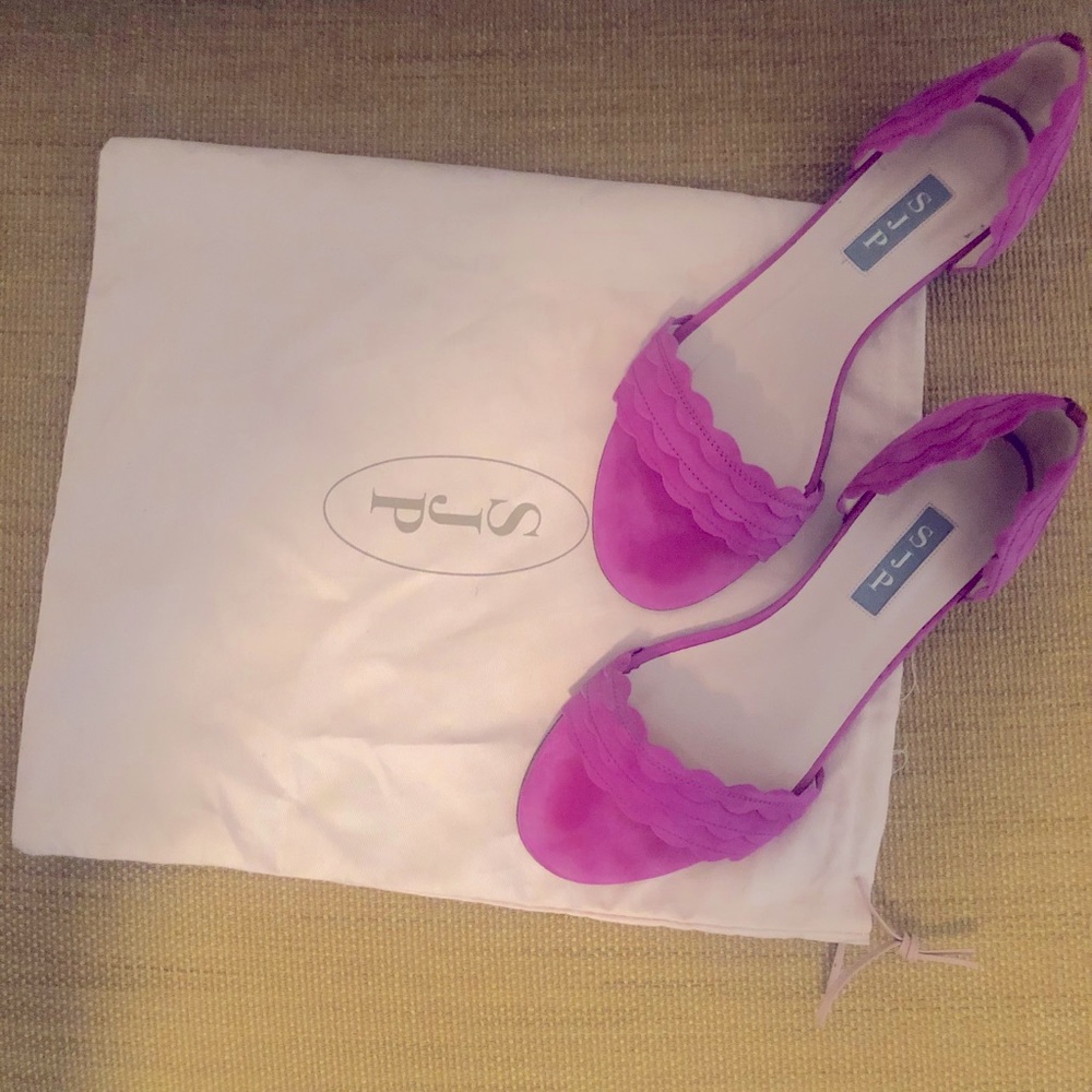 SJP Sarah Jessica Parker Pink Sandals